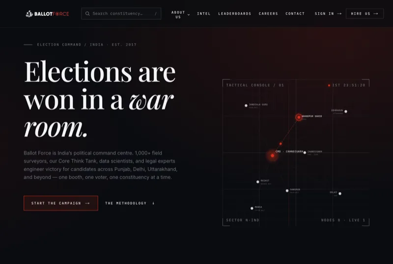 Ballot Force website