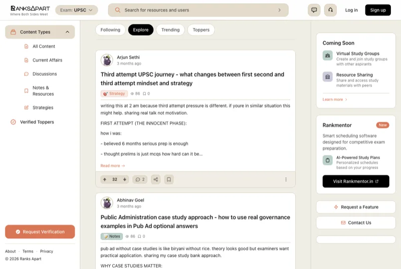 RanksApart website